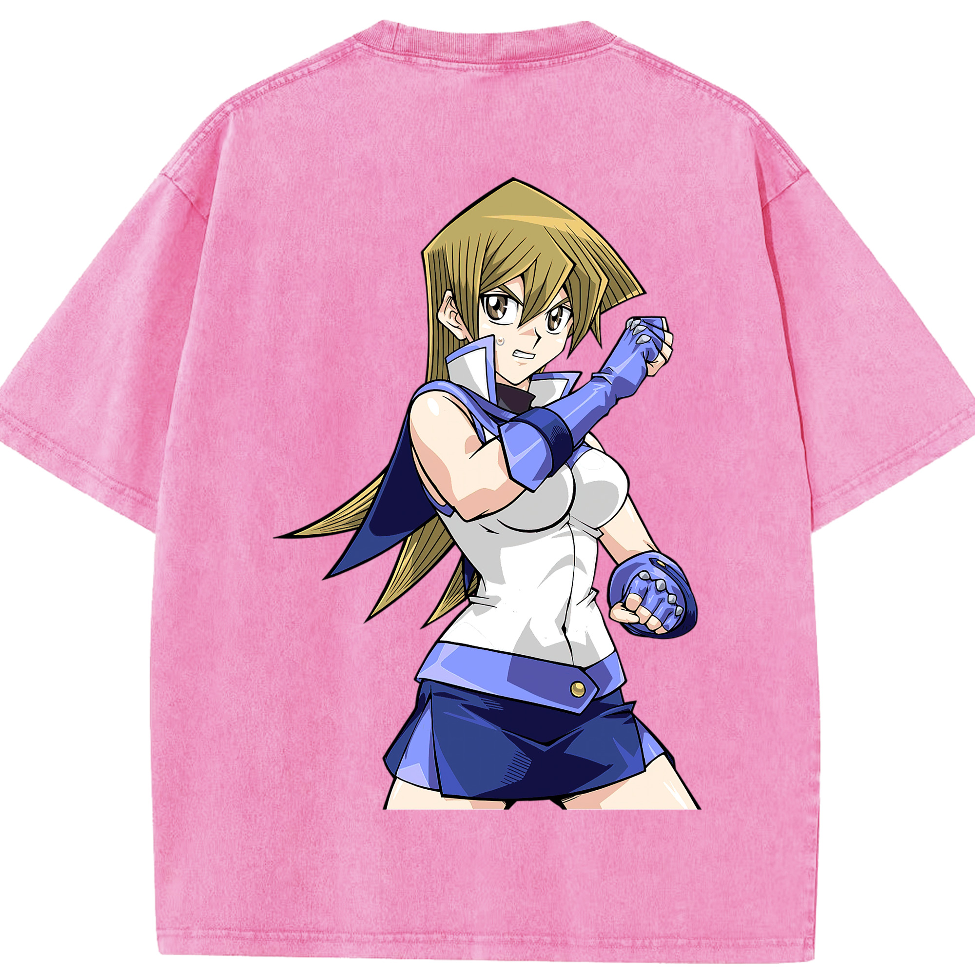 （画像用） 遊☆戯☆王 Yu-Gi-Oh! 綿100% ヴィンテージ風 半袖Tシャツ（背面プリント）
